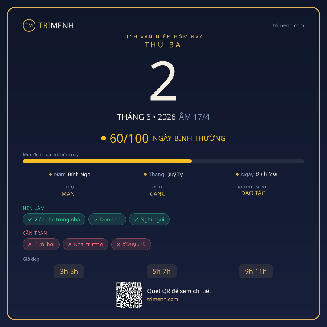 Ảnh lịch ngày 2/6/2026